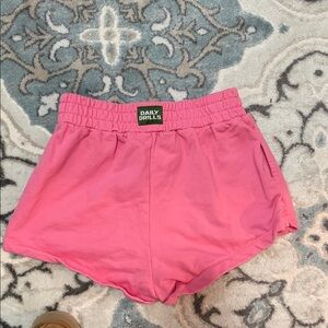 Daily Drills Vibrant Pink Athletic Shorts
